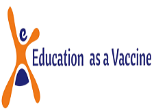 Education as a vaccine logo