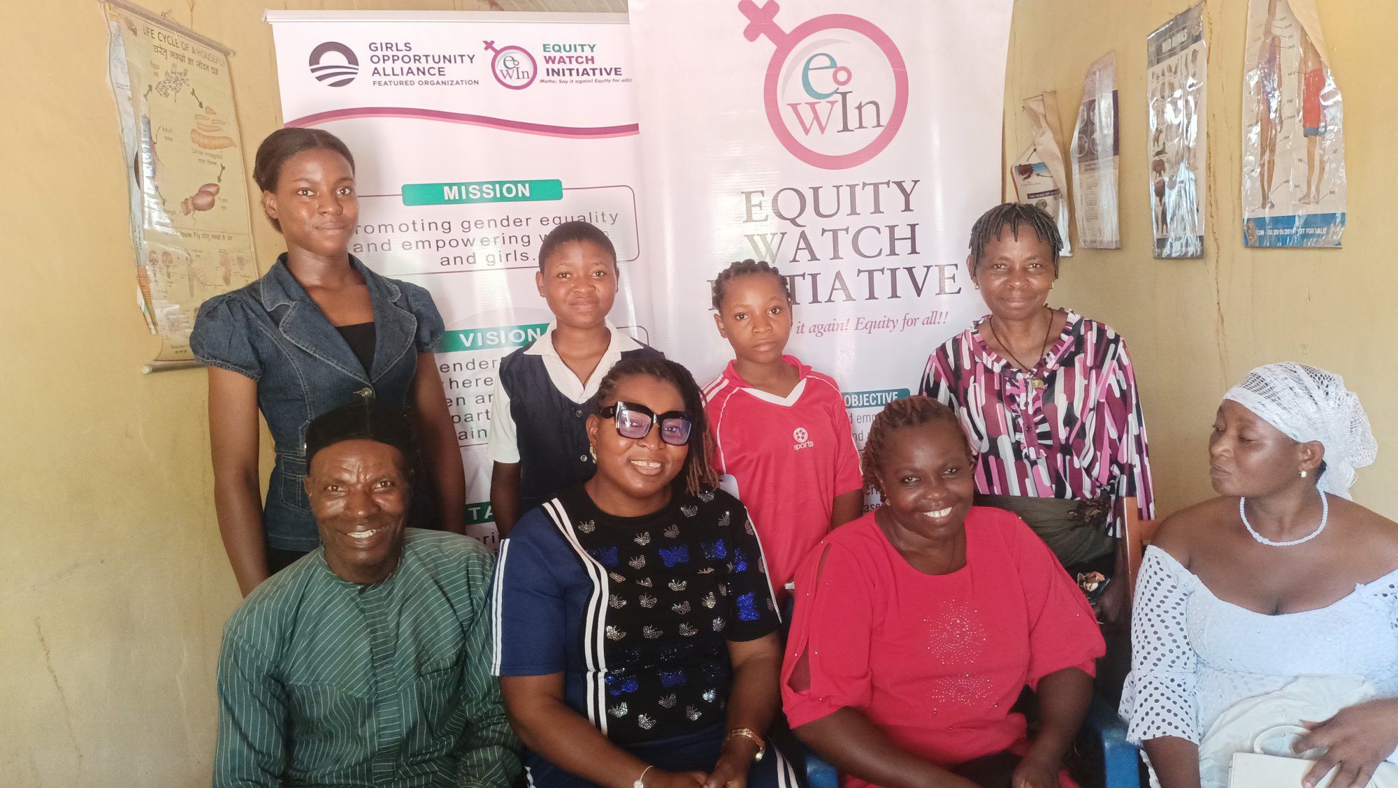 Pictures from EWIN outreach in Udenu Local government area.