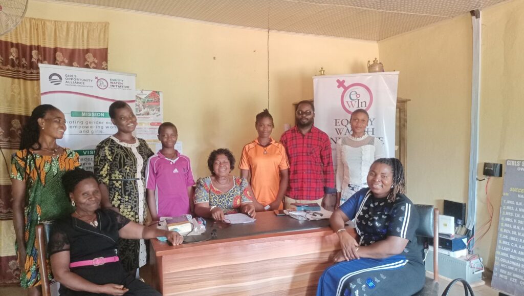 Pictures from EWIN outreach in Udenu Local government area.