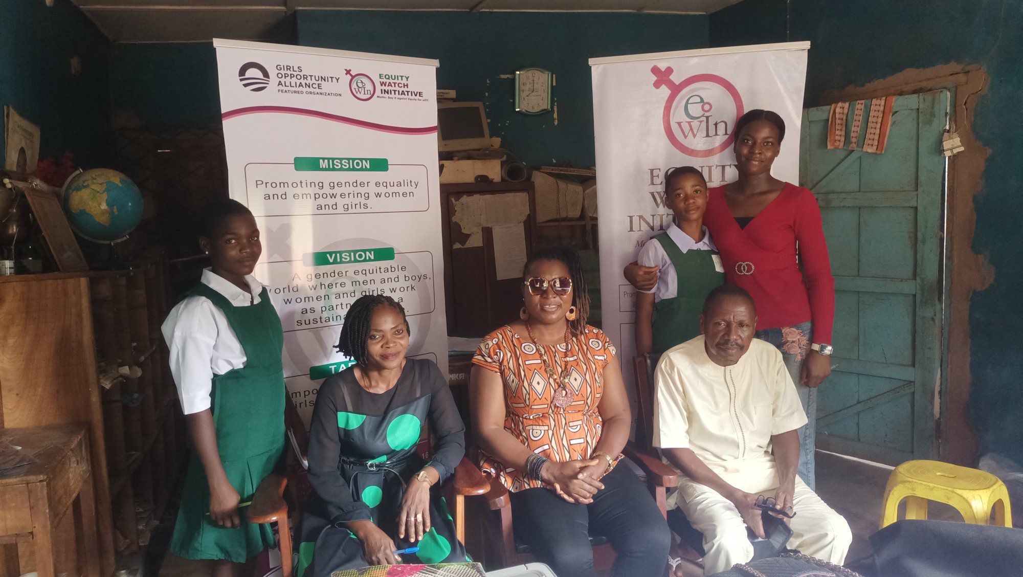 Pictures from EWIN outreach in Udenu Local government area.